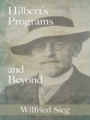 cover image of Hilbert's Programs and Beyond